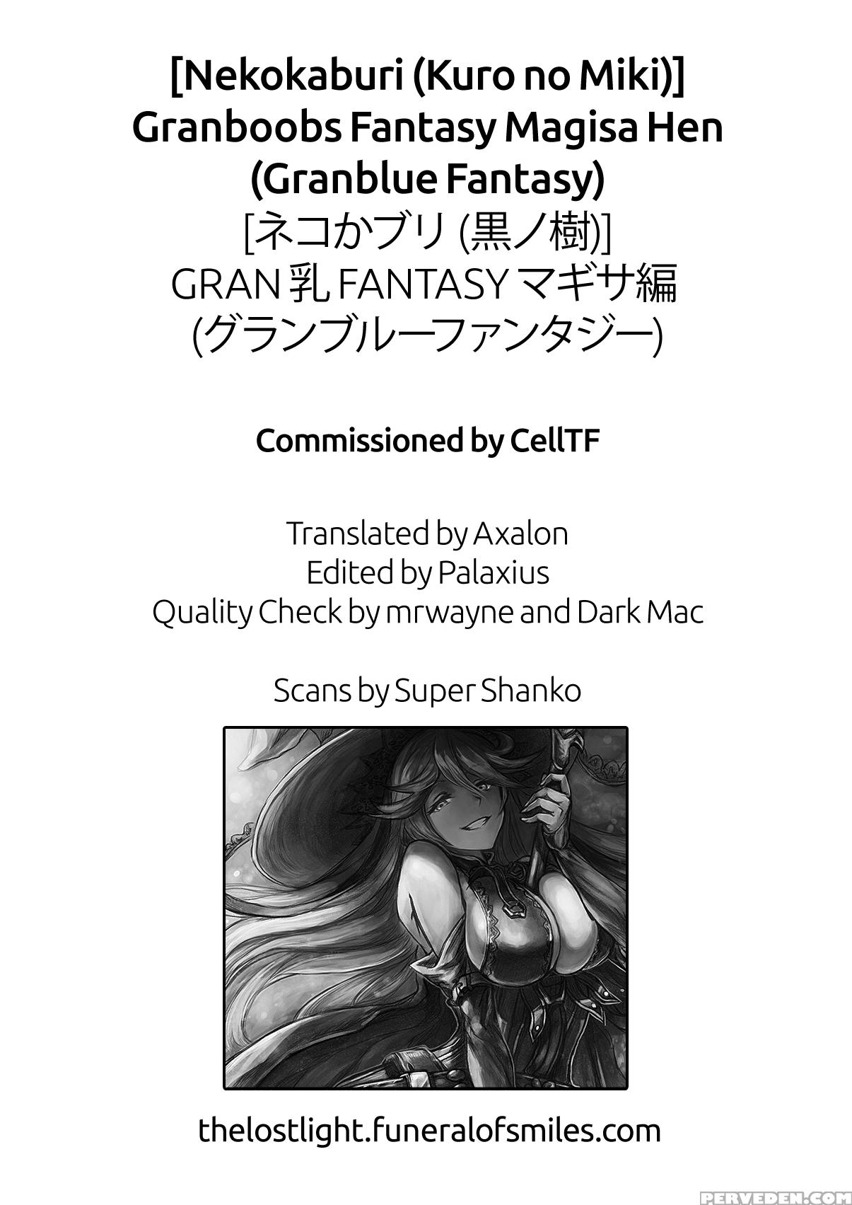 (c91) [nekokaburi (kuronomiki)] Gran Nyuu Fantasy Magisa Hen | Granboobs Fantasy Magisa Book (granblue Fantasy) [english] =the Lost Light= 1