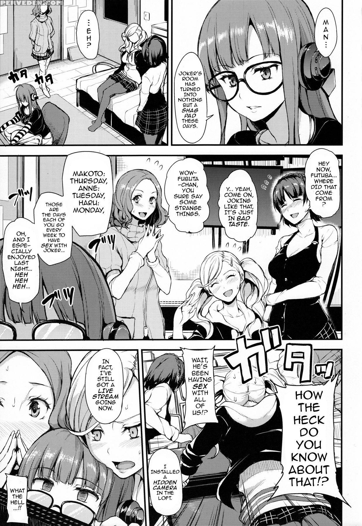 (c91) [shimapan (tachibana Omina)] P5 Harem (persona 5) [english] {darknight} Chapter 1 Page 2