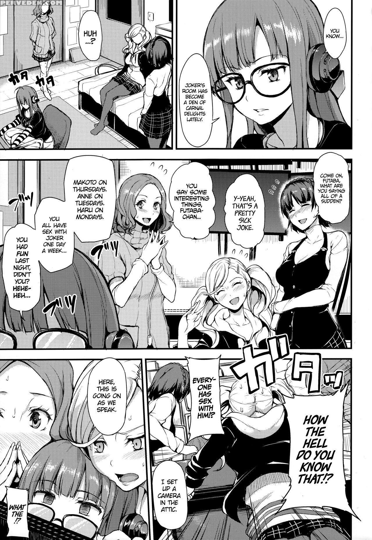 (c91) [shimapan (tachibana Omina)] P5 Harlem | P5 Harem (persona 5) [english] =tll+cw= Chapter 1 Page 2