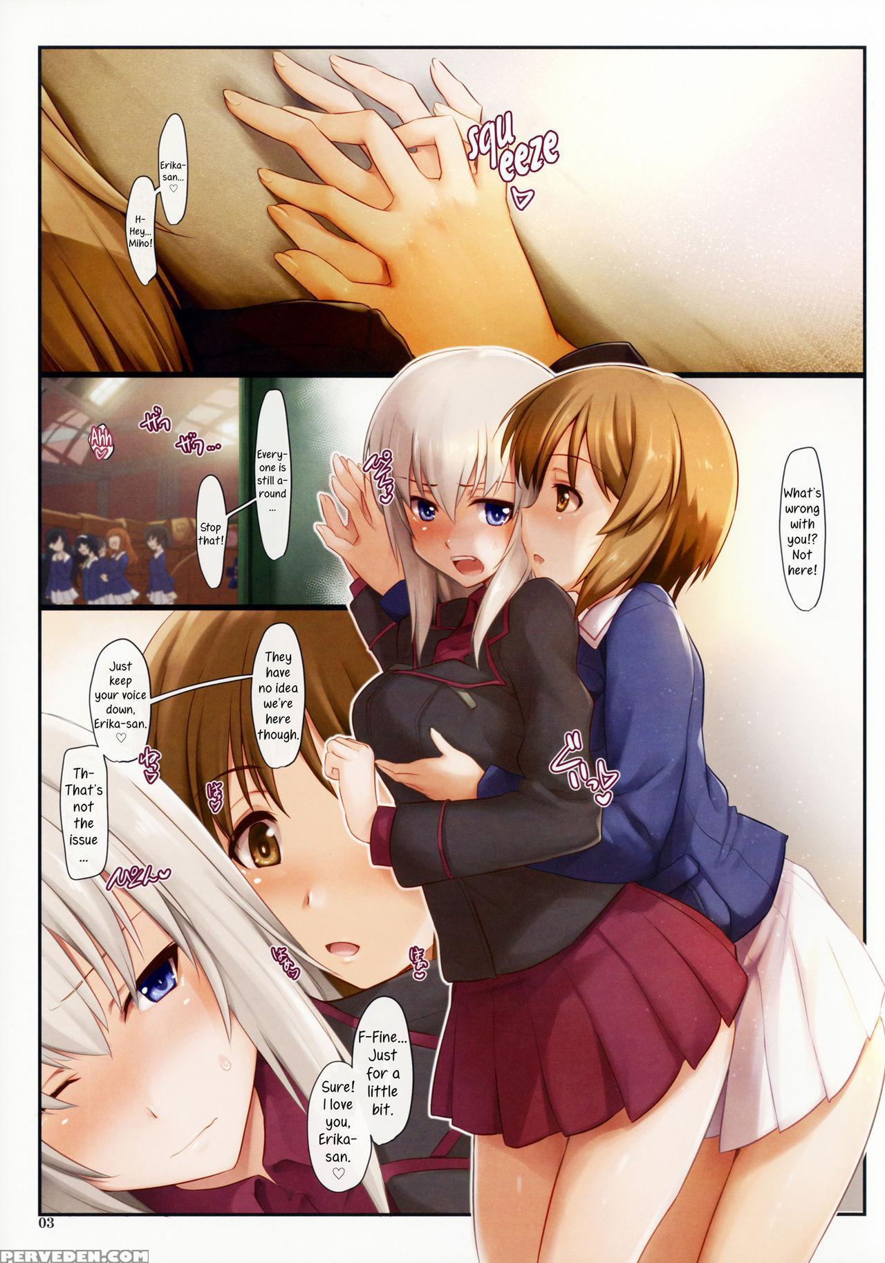 (c91) [shimoyakedou (ouma Tokiichi)] Amai Junketsu Dai Ni Ya | Sweet Purity The Second Night (girls Und Panzer) [english] [yuri-ism] 1