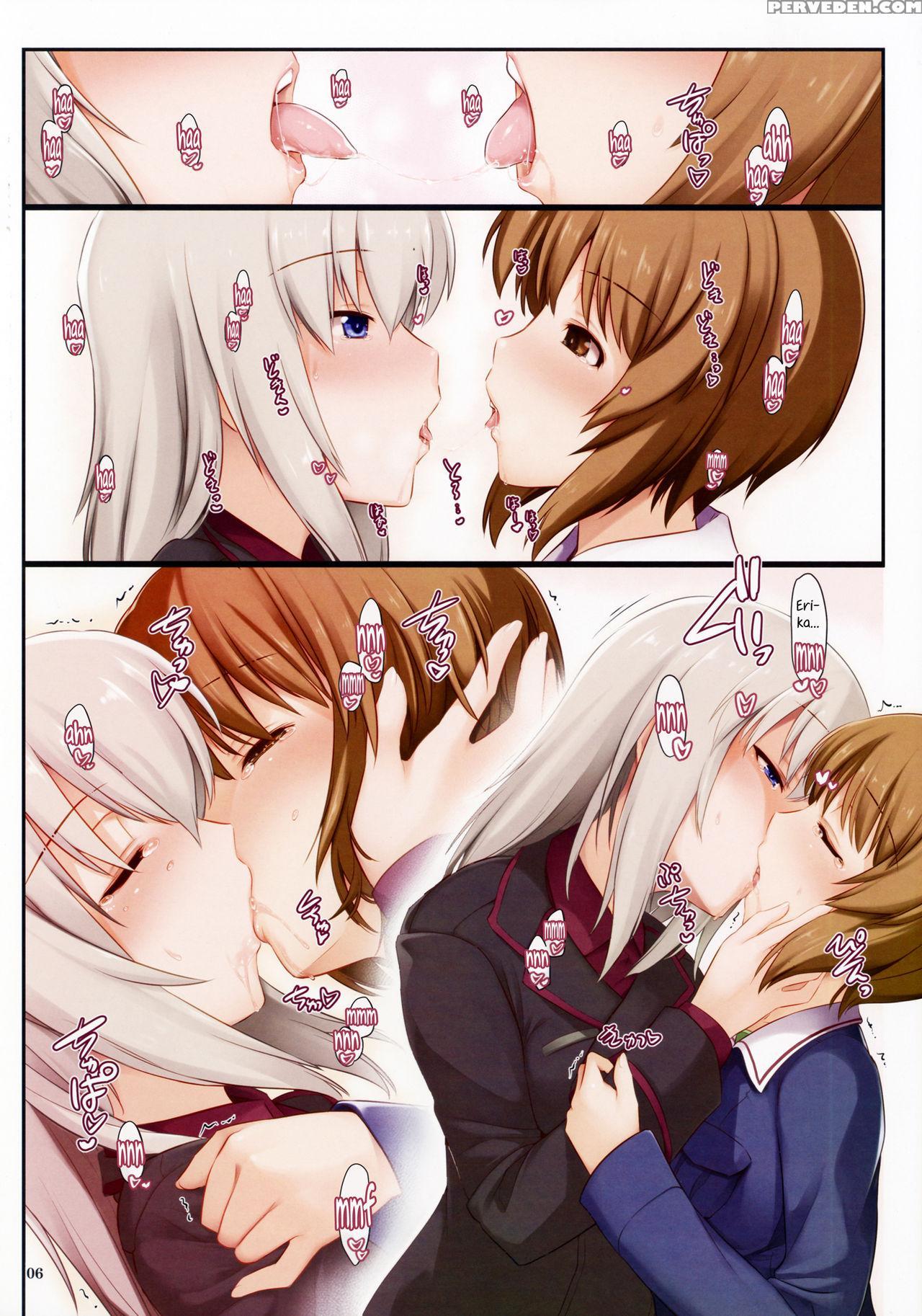 (c91) [shimoyakedou (ouma Tokiichi)] Amai Junketsu Dai Ni Ya | Sweet Purity The Second Night (girls Und Panzer) [english] [yuri-ism] 1