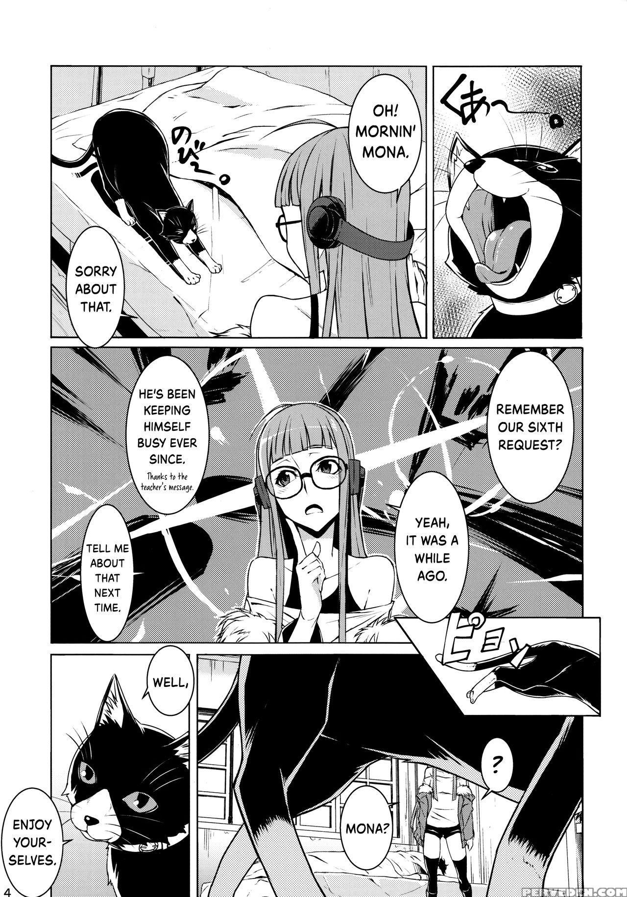 (c91) [shiroi Yami (k-you)] Yakoudou De 1 More | Doing 1 More At Night (persona 5) [english] [doujins.com & Hunter Nightblood] 1