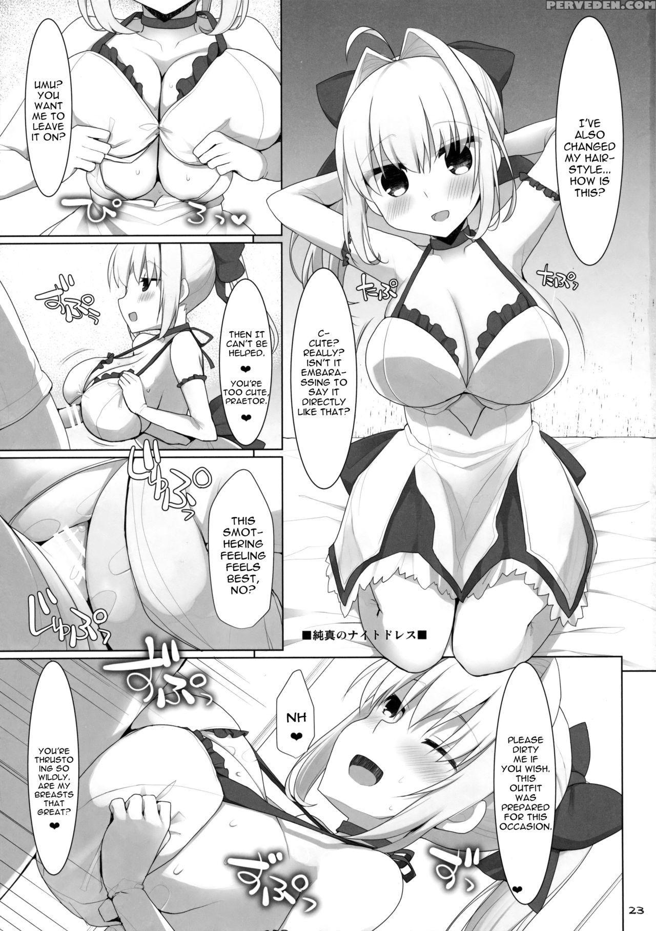 (c91) [toybox, Kujira Logic (kurikara, Kujiran)] Goshujin-sama Oppai Desu Yo!! 5 + Omakebon (fate Extra) [english] [constantly] Chapter 1 Page 22