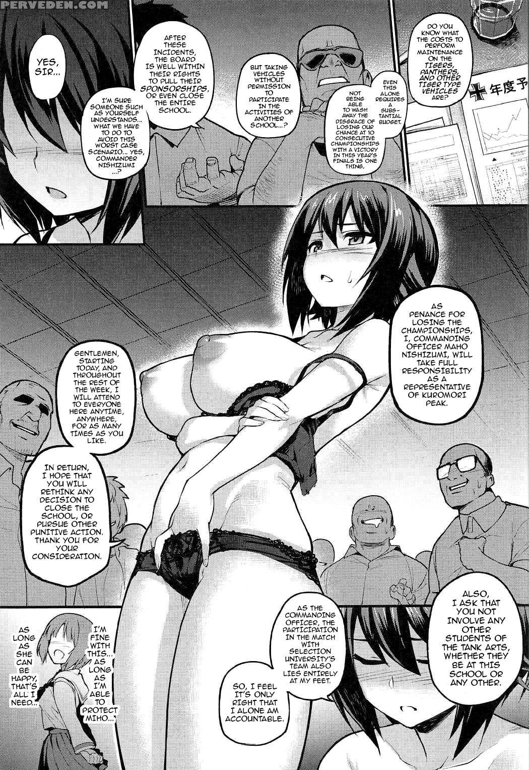 (c91) [try&hougen Futari Shakai (hougen)] Girls Und Penises Girls Und Panzer Haikou Hyakkai Houshi Hen 2 Sisters | Girls Und Penises 100 Member School Closing Committee Liason Chapter 2: Sisters (girls Und Panzer) [english] {darknight} Chapter 1 Page 3