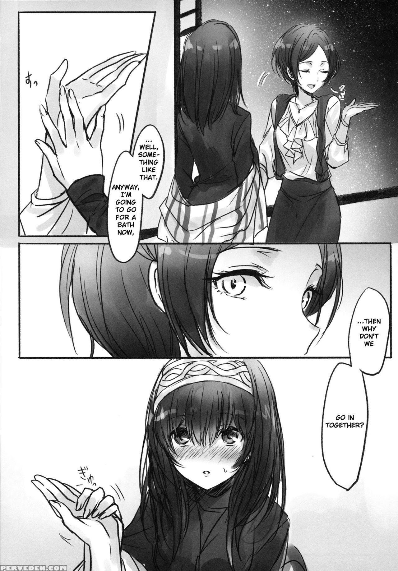 (c91) [tsuki No Uragawa (romi)] Kanade-san, Onsen Ni Issho Ni Hairimasenka | Kanade, Shall We Take A Bath? (the Chapter 1 Page 4