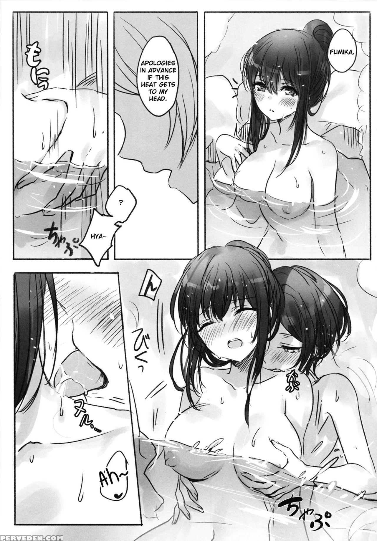 (c91) [tsuki No Uragawa (romi)] Kanade-san, Onsen Ni Issho Ni Hairimasenka | Kanade, Shall We Take A Bath? (the Chapter 1 Page 8