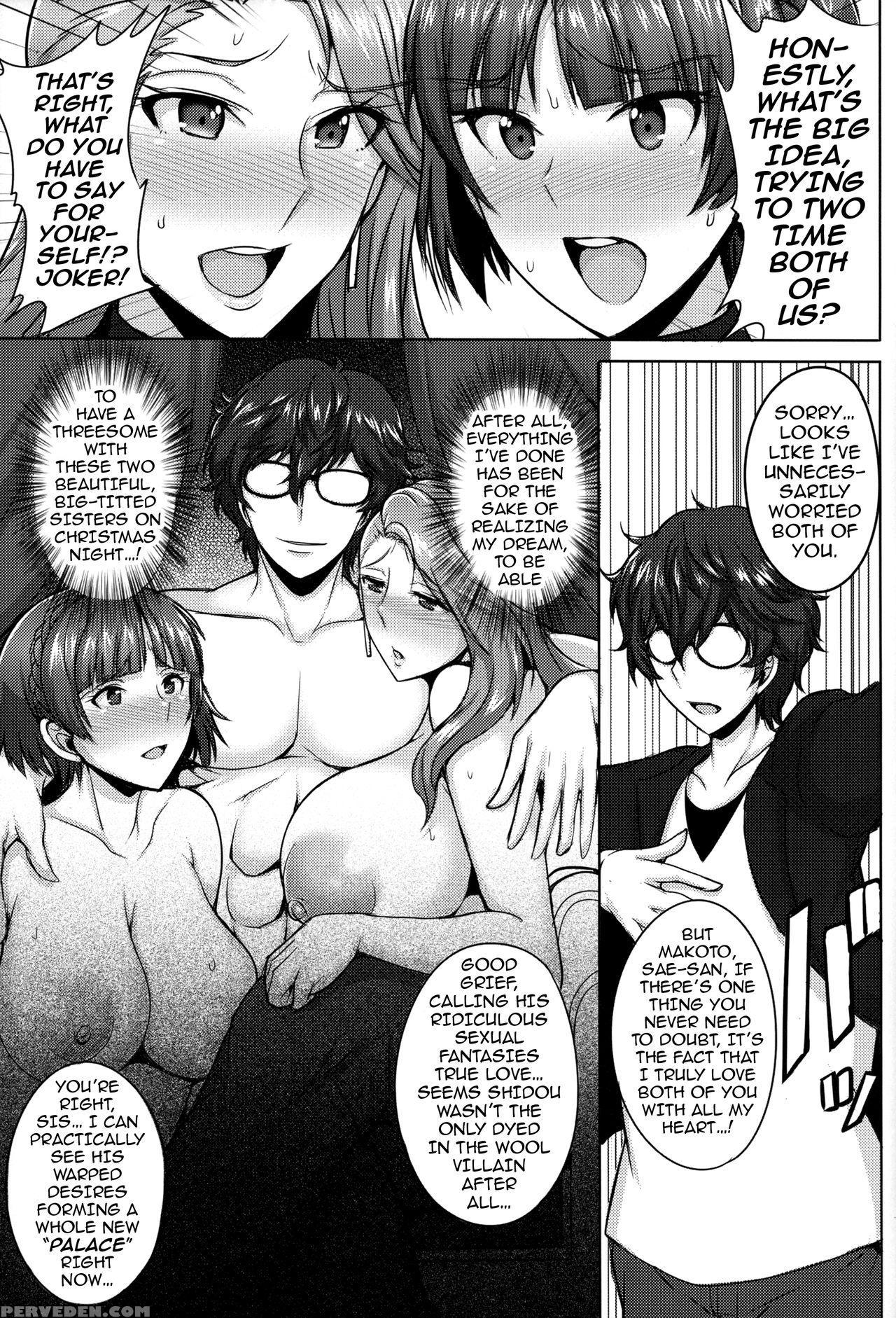(c91) [yuasa Rengou (jean Louis)] Niijima Shimai No Christmas | Christmas With The Niijima Sisters (persona 5) [english] {darknight} Chapter 1 Page 4