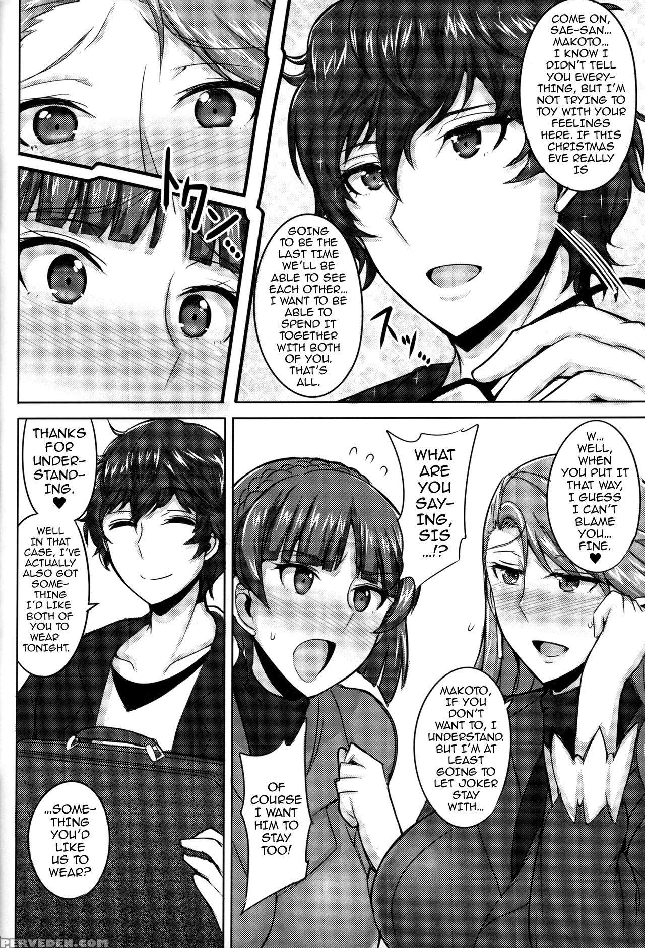 (c91) [yuasa Rengou (jean Louis)] Niijima Shimai No Christmas | Christmas With The Niijima Sisters (persona 5) [english] {darknight} Chapter 1 Page 5