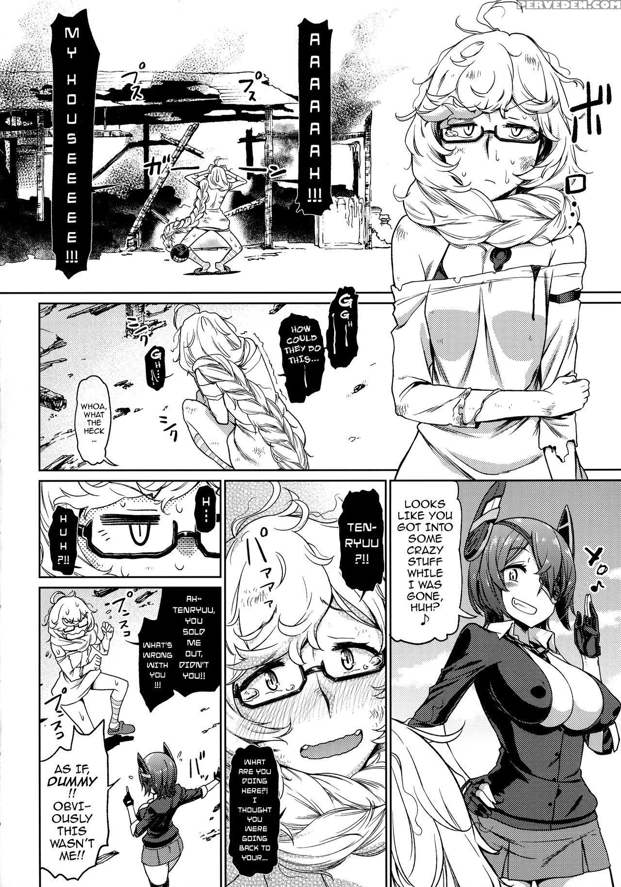 (c92) [dam Labo (dam)] Tenryuu (ore) Wa Shuusekichi (omae) No Nan Nano Sa!! | I Told You Supply Depot, This Tenryuu Belongs To You!! (kantai Collection -kancolle-) [english] {darknight} Chapter 1 Page 45