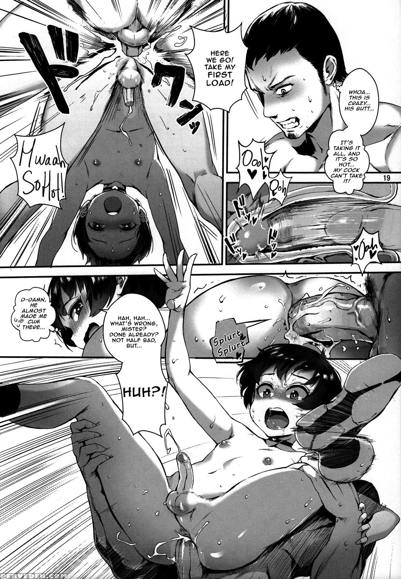 (c92) [inran Shounen (jairou)] Inran Shounen "nazo No Bitch Shota To Ossan No Monogatari" | Slut Boy In The Tale Of A Man And A Mysterious Sissy Boy [english] [atf] [decensored] 1