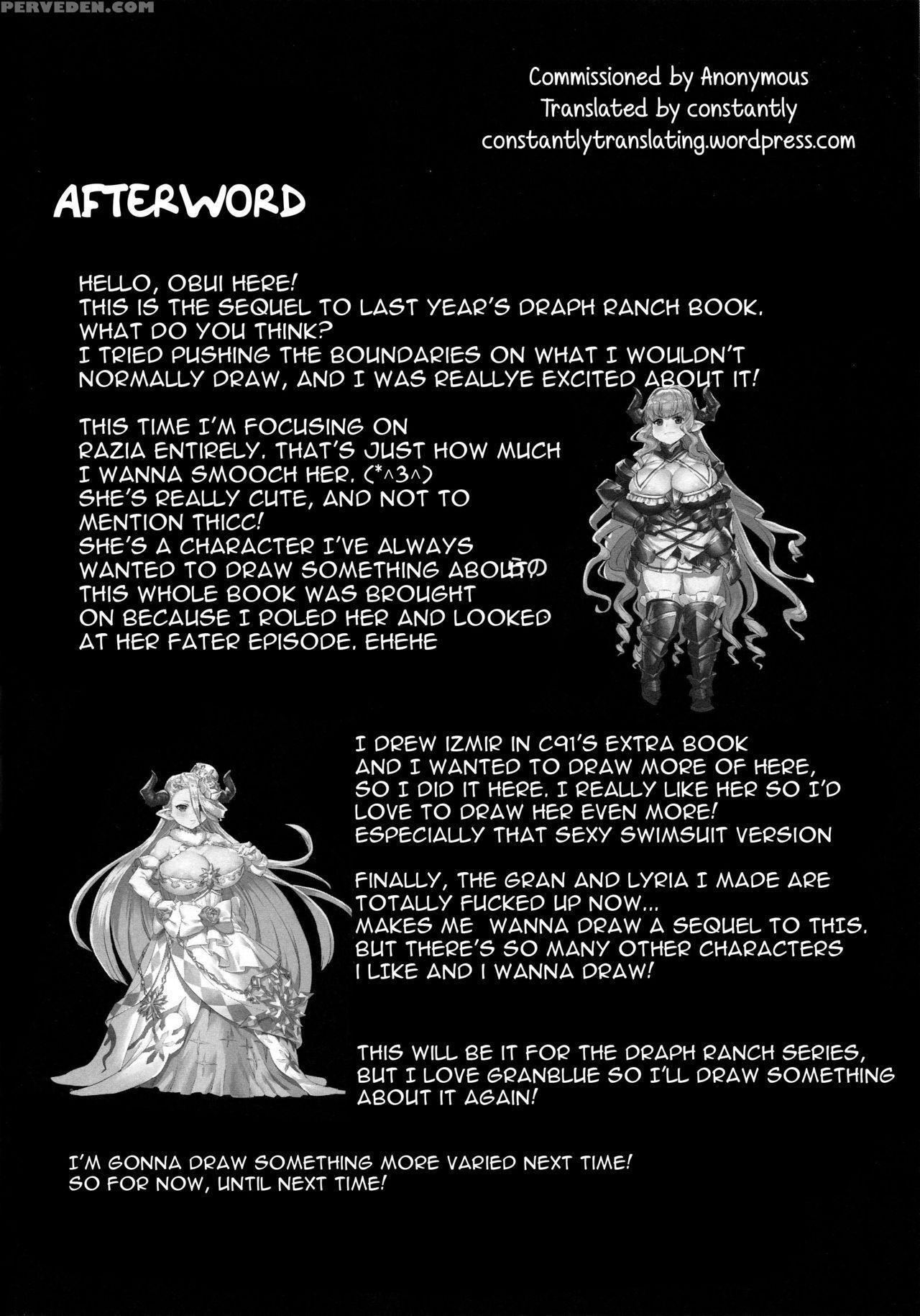 (c92) [oving (obui)] Hentai Draph Bokujou 2 -lastina Choukyou Hen- (granblue Fantasy) [english] [constantly] 1