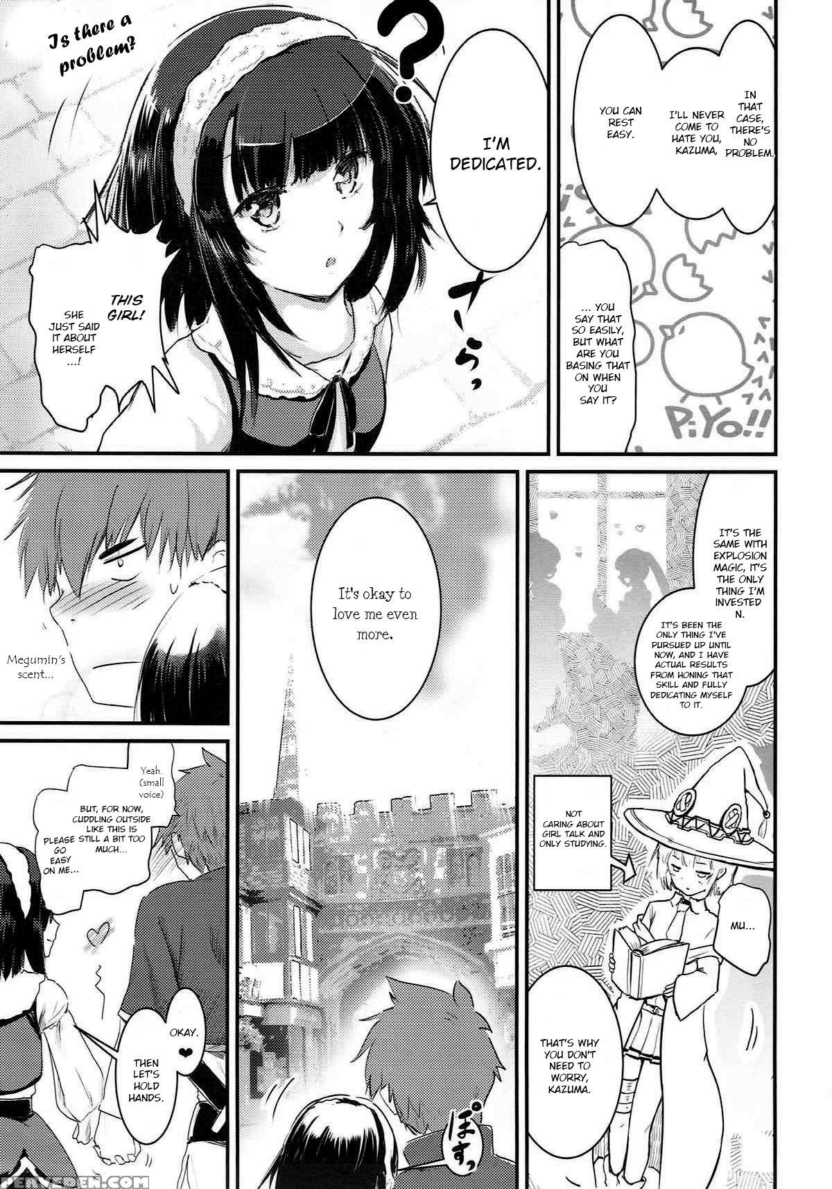(c93) [jasmon (jas)] Meguicha 3 ~katou Sunahaki Aji~ (kono Subarashii Sekai Ni Syukufuku O!) [english] [yuzuru Katsuragi] 1