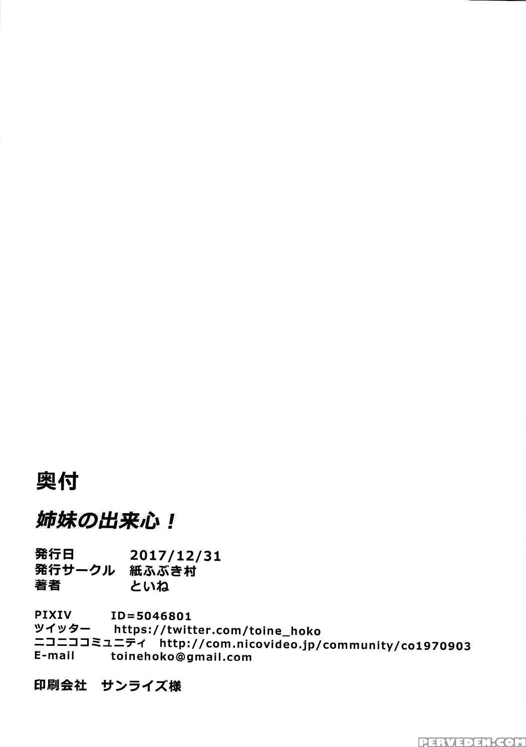 (c93) [kamifubukimura (toine)] Shimai No Dekigokor... 1