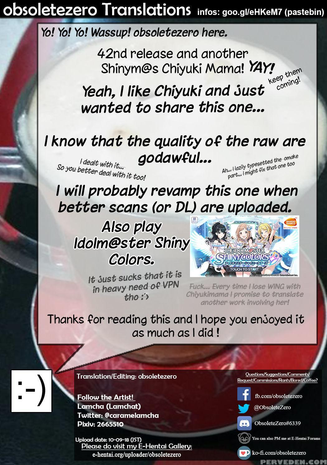 (c94) [lamchat! (lamcha)] Chiyuki Sensei No Ojikan... 1