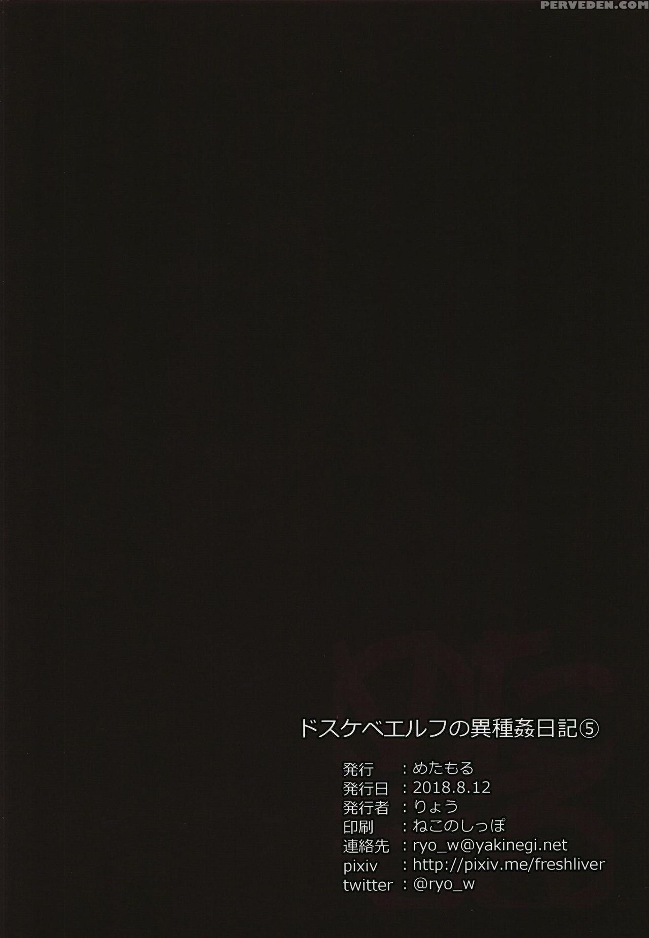 (c94) [metamor (ryo)] Dosukebe Elf No Ishukan Nikk... 1