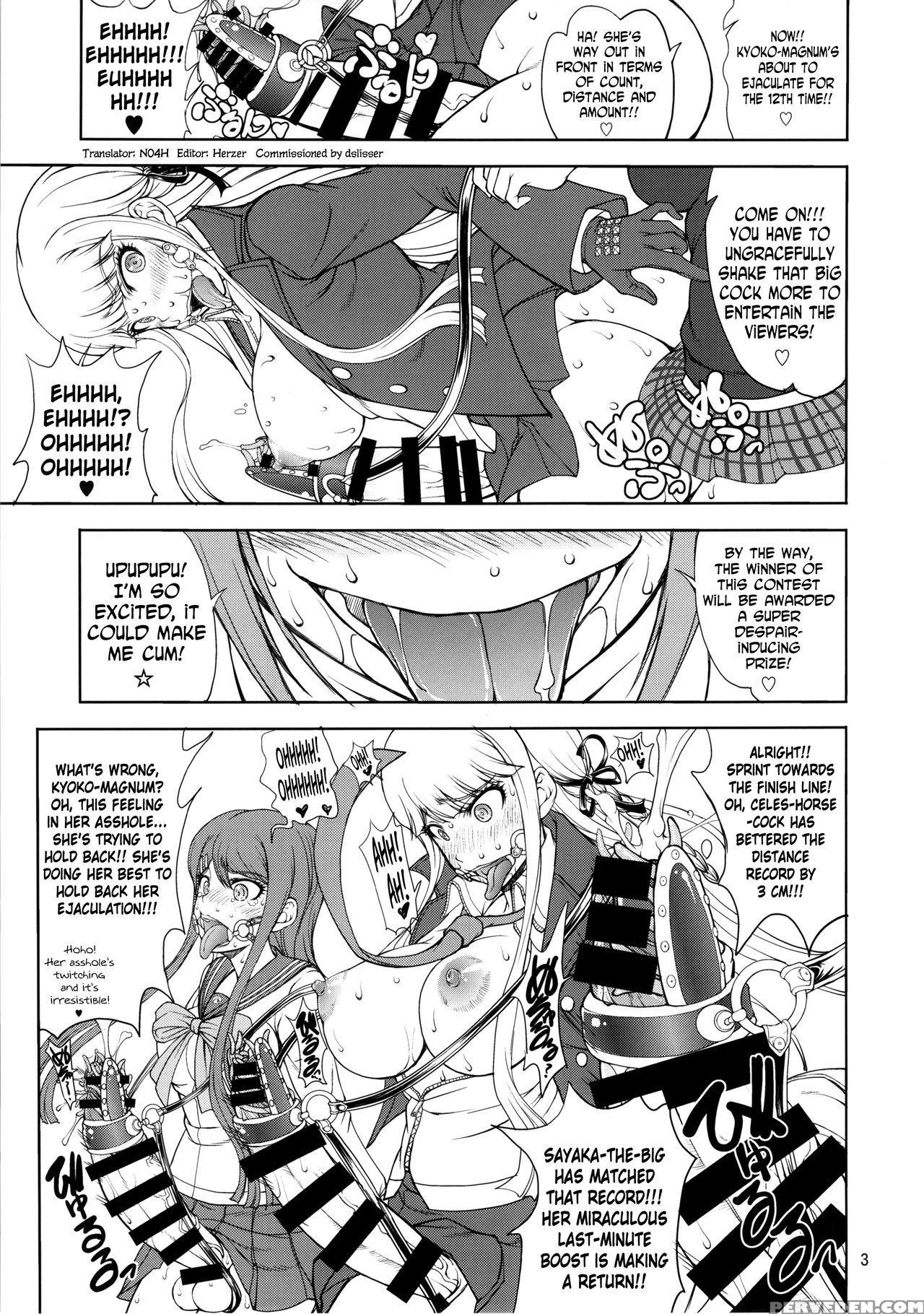 (futaket 10) [majimadou (matou)] Enoshima-sensei No Dokkidoki Chouzetsubouteki Shasei Gasshuku (danganronpa) [english] [n04h] 1
