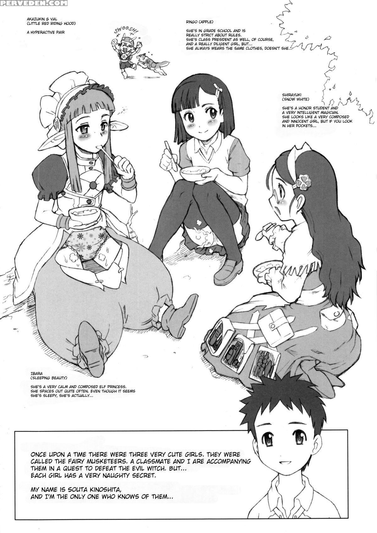 (futaket Vs. Abc ~hentaisai~) [niku Ringo (kakugari Kyoudai)] Nippon Honntou Wa Eroi! Otogi Jyuusi! (otogi-jushi Akazukin) [english] =lwb= 1
