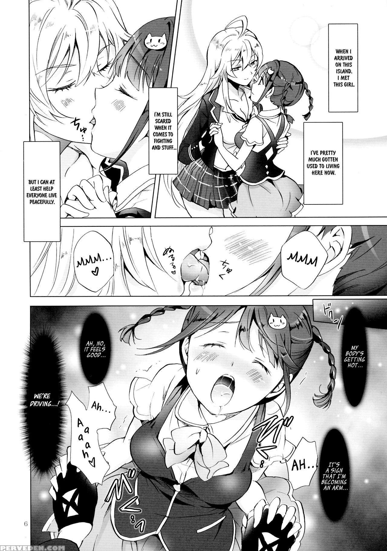 (girls Love Festival 17) [peachpulsar (mira)] Drive Dekinai! (valkyrie Drive -mermaid-) [english] 1