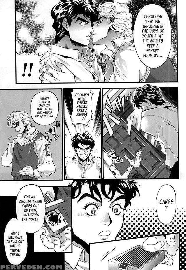 (golden Blood 17) [gomix! (kijima Daisyarin)] Joker Game (jojo's Bizarre Adventure) [english] {leon990 Scanlations} Chapter 1 Page 5