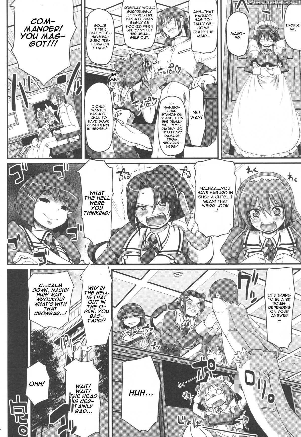 (gunreibu Shuho & Houraigekisen Yo-i! Goudou Enshuu 3senme) [jinsei Yokosuberi (arekishi Raiho)] Mai-hagu. (kantai Collection -kancolle-) [english] [cgrascal] 1
