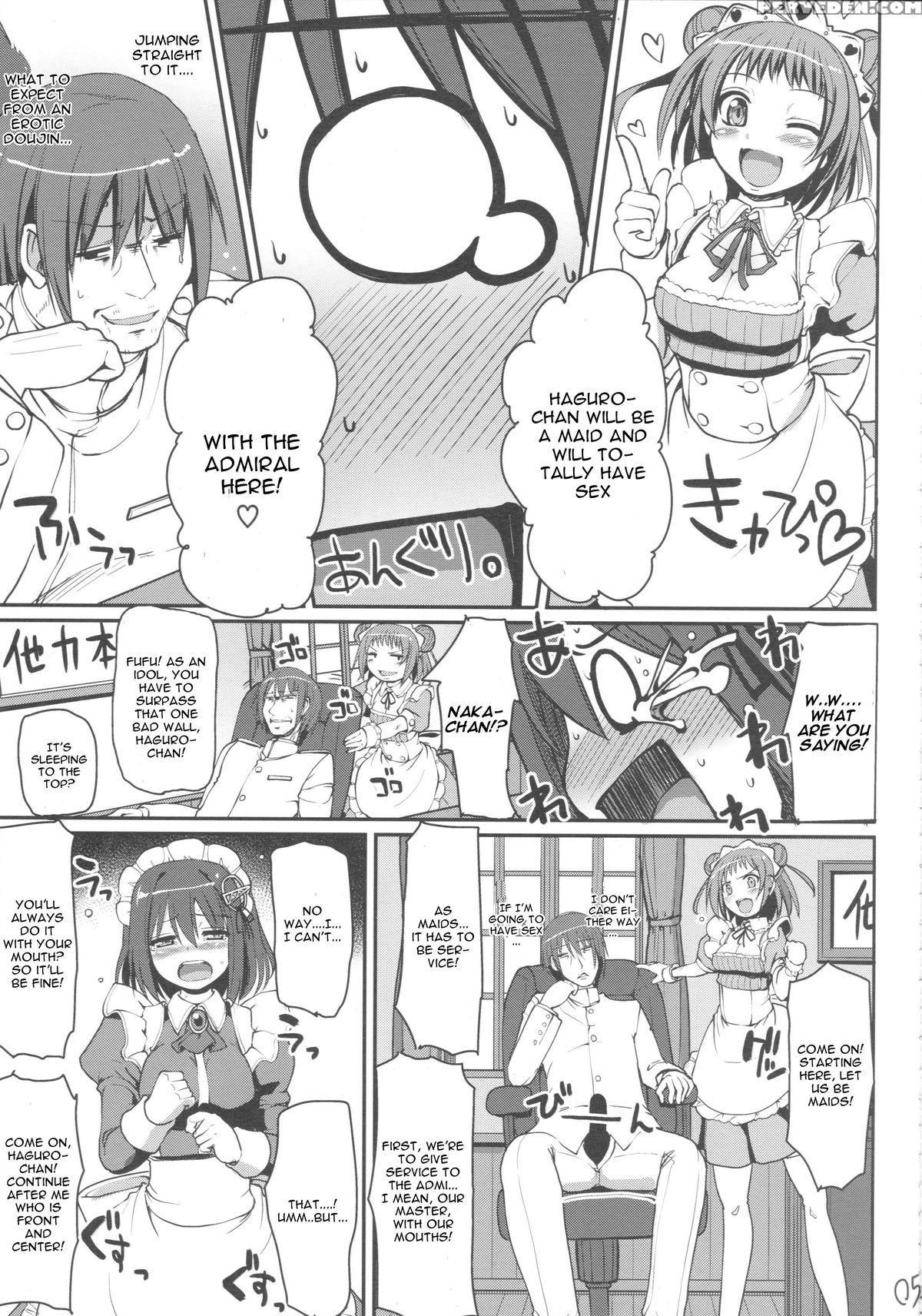 (gunreibu Shuho & Houraigekisen Yo-i! Goudou Enshuu 3senme) [jinsei Yokosuberi (arekishi Raiho)] Mai-hagu. (kantai Collection -kancolle-) [english] [cgrascal] 1