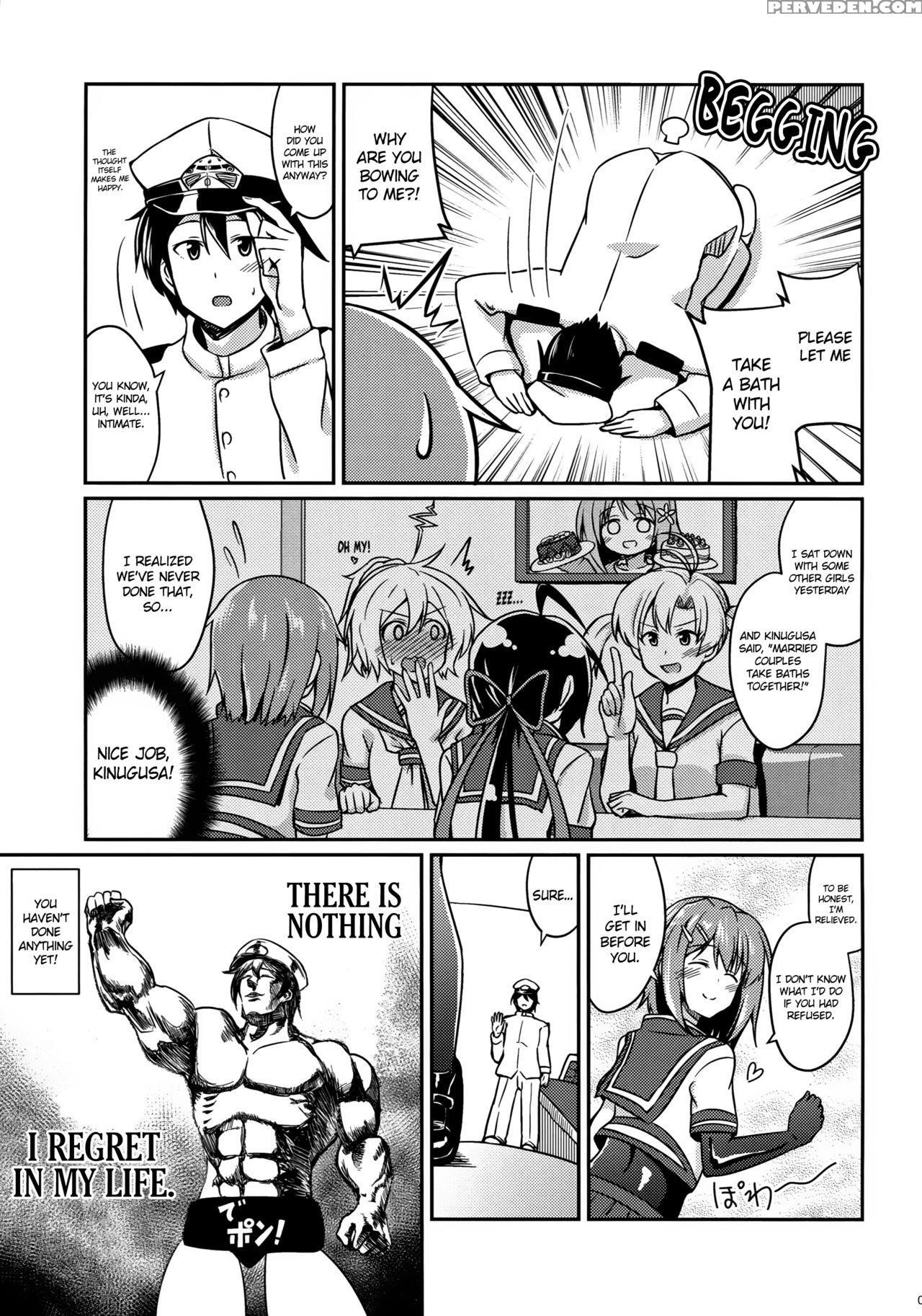 (gunreibu Shuho & Houraigekisen Yo-i! Goudou Enshuu 3senme) [l5ex (kamelie)] Furutaka To Ofuro (kantai Collection -kancolle-) [english] {doujins.com} Chapter 1 Page 4