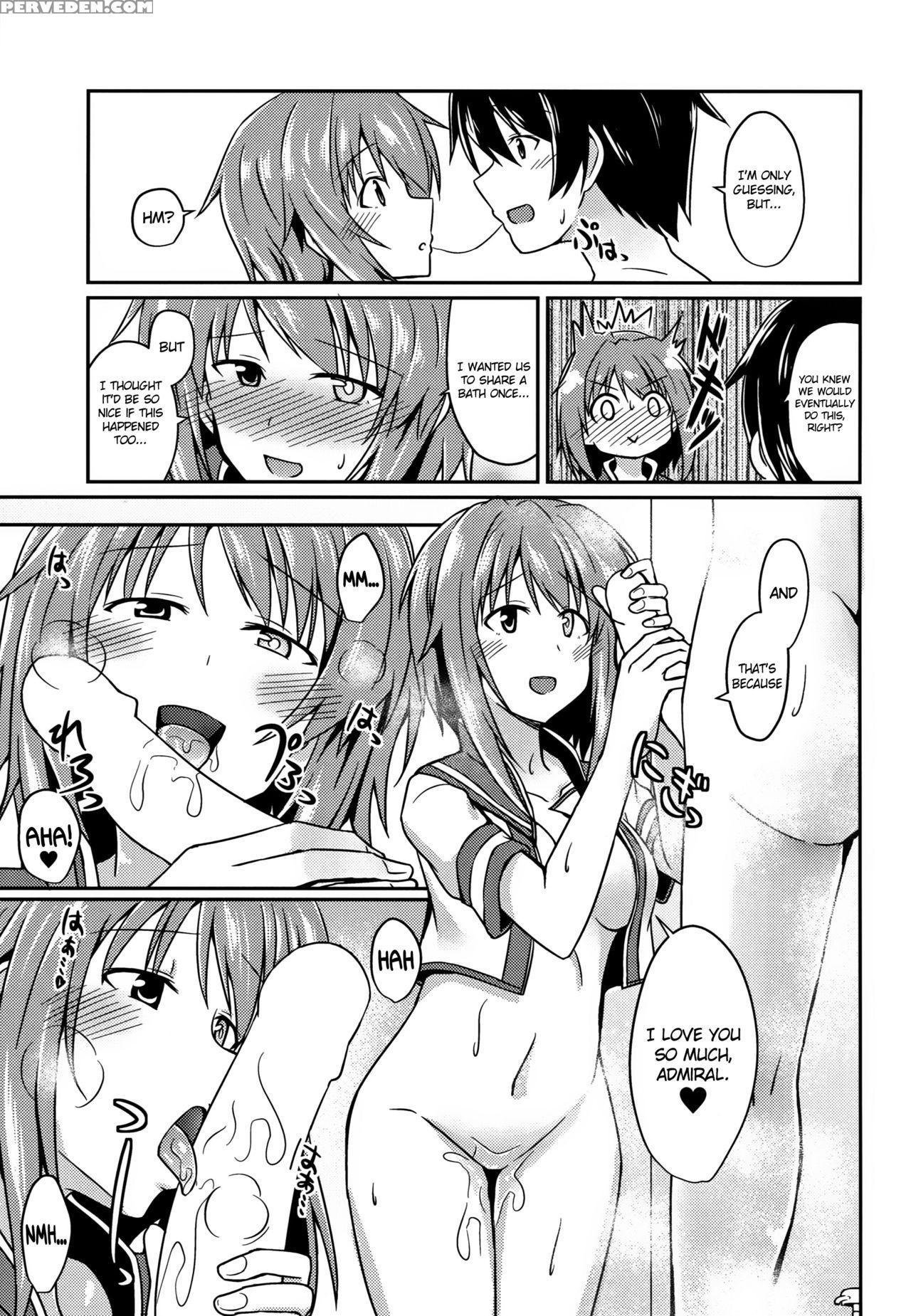 (gunreibu Shuho & Houraigekisen Yo-i! Goudou Enshuu 3senme) [l5ex (kamelie)] Furutaka To Ofuro (kantai Collection -kancolle-) [english] {doujins.com} Chapter 1 Page 8