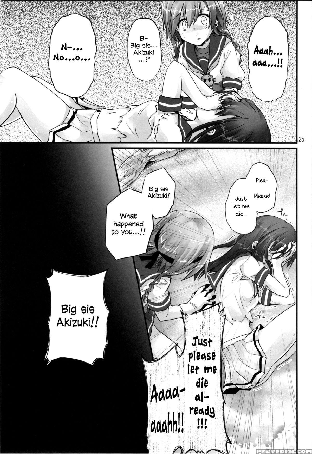 (houraigekisen! Yo-i! & Gunrei Bu Shuho Goudou Enshuu 3senme) [pixel Cot (habara Meguru)] Haru Wazawai Akizuki | Springtime Misfortune Of Akizuki (kantai Collection -kancolle-) [english] 1