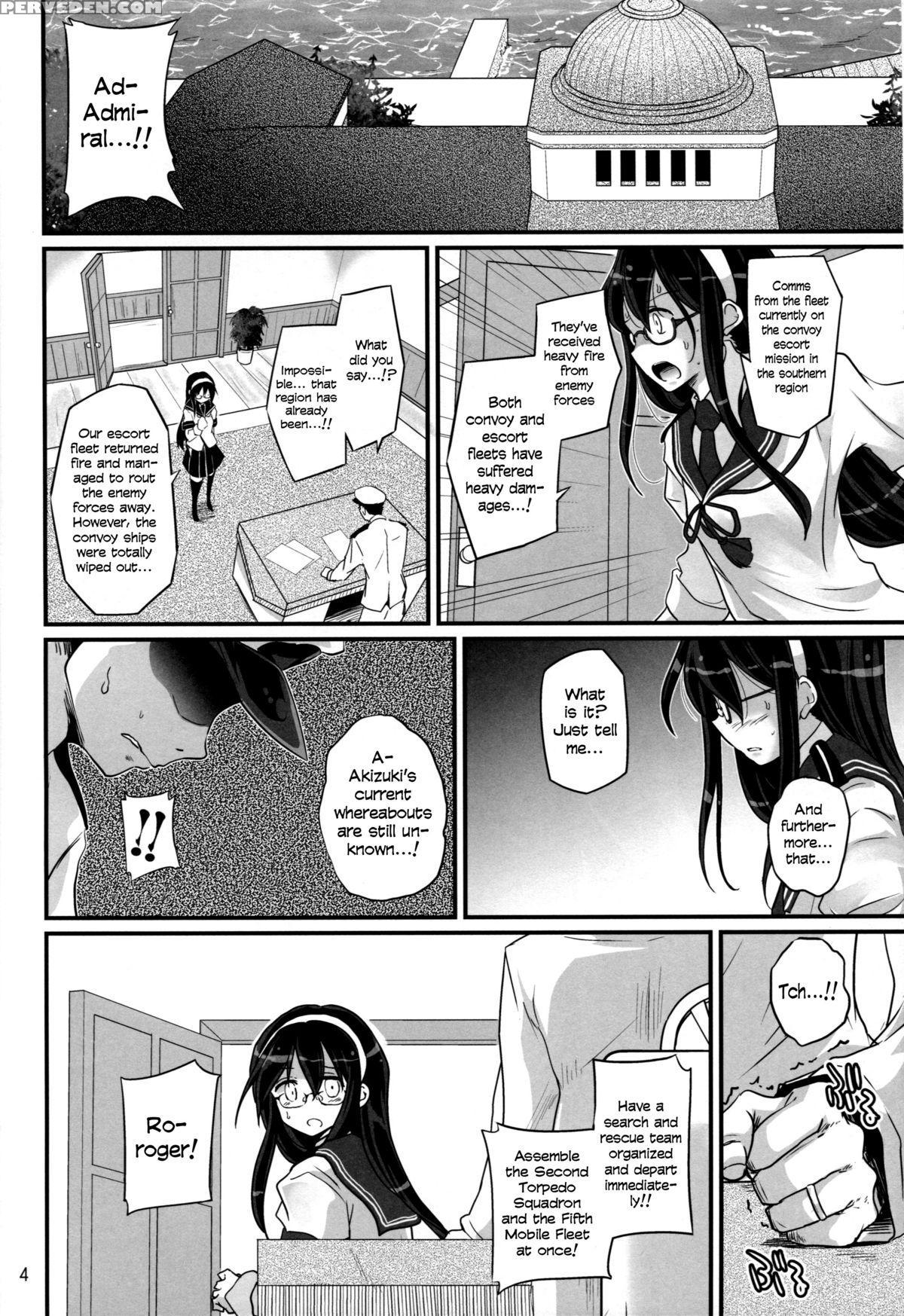 (houraigekisen! Yo-i! & Gunrei Bu Shuho Goudou Enshuu 3senme) [pixel Cot (habara Meguru)] Haru Wazawai Akizuki | Springtime Misfortune Of Akizuki (kantai Collection -kancolle-) [english] 1