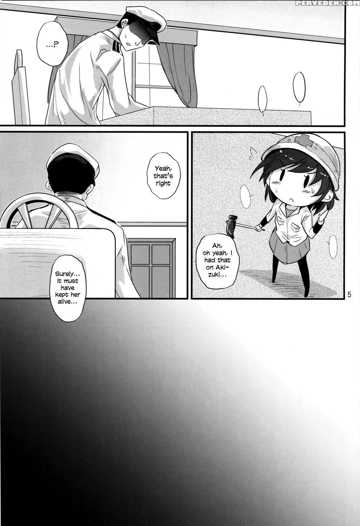 (houraigekisen! Yo-i! & Gunrei Bu Shuho Goudou Enshuu 3senme) [pixel Cot (habara Meguru)] Haru Wazawai Akizuki | Springtime Misfortune Of Akizuki (kantai Collection -kancolle-) [english] 1