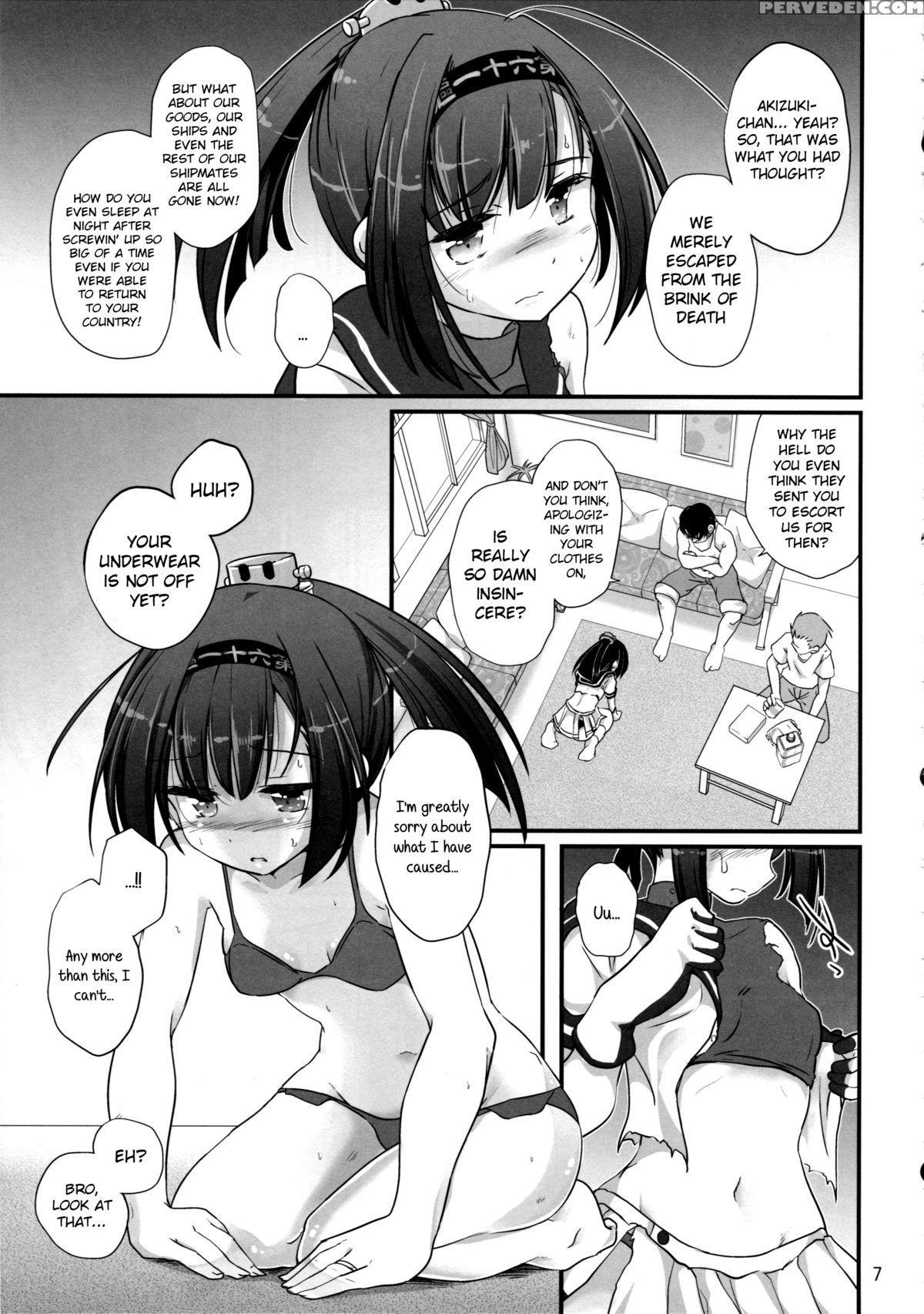 (houraigekisen! Yo-i! & Gunrei Bu Shuho Goudou Enshuu 3senme) [pixel Cot (habara Meguru)] Haru Wazawai Akizuki | Springtime Misfortune Of Akizuki (kantai Collection -kancolle-) [english] 1