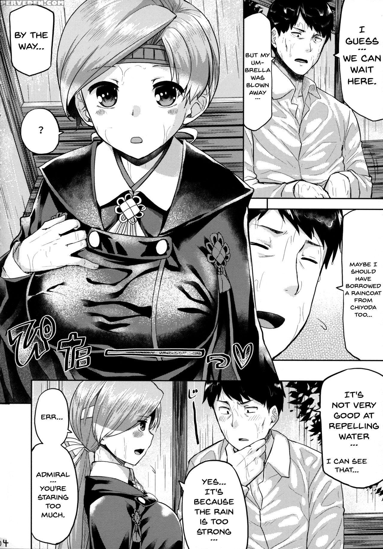 (houraigekisen! Yo-i! 29senme) [tenrake Chaya (ahru.)] Amayadori (kantai Collection -kancolle-) [english] {doujins.com} Chapter 1 Page 5