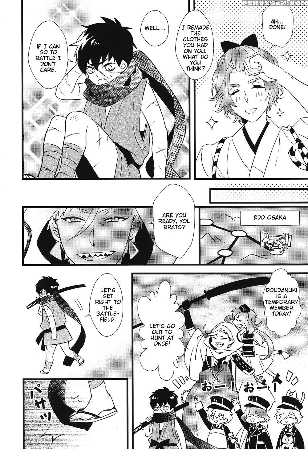 (hyattou Ryouran ~kimi No Heart O Shirahadori~) [007 (007)] Kizudarake No Youjuu (touken Ranbu) [english] [lamperouge-1] 1