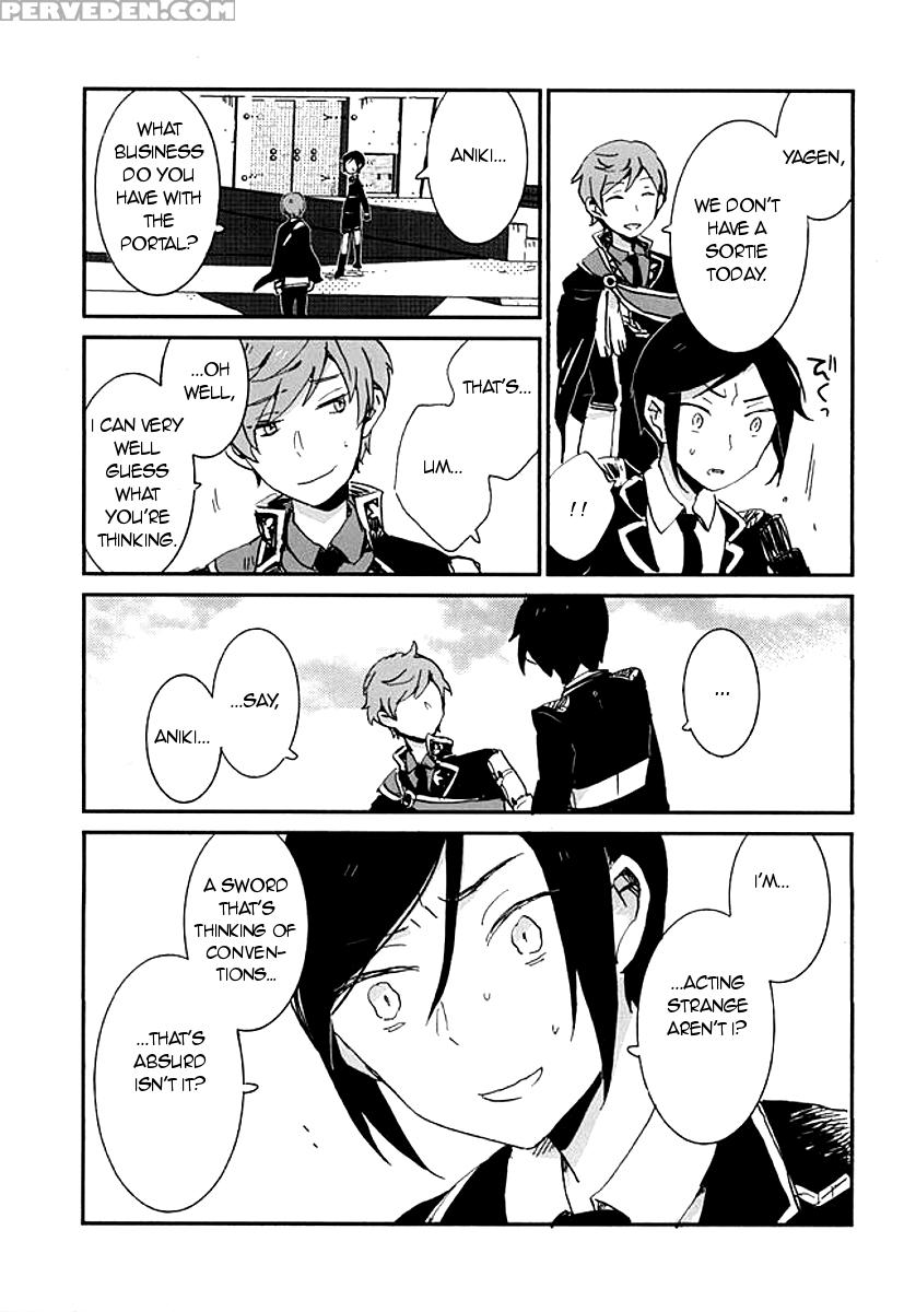 (hyattou Ryouran ~kimi No Heart O Shirahadori~) [asian Girly (miyoshi)] Kekkou Wa Ame No Asa | A Resolute Action On A Rainy Morning (touken Ranbu) [english] [glitzy] 1