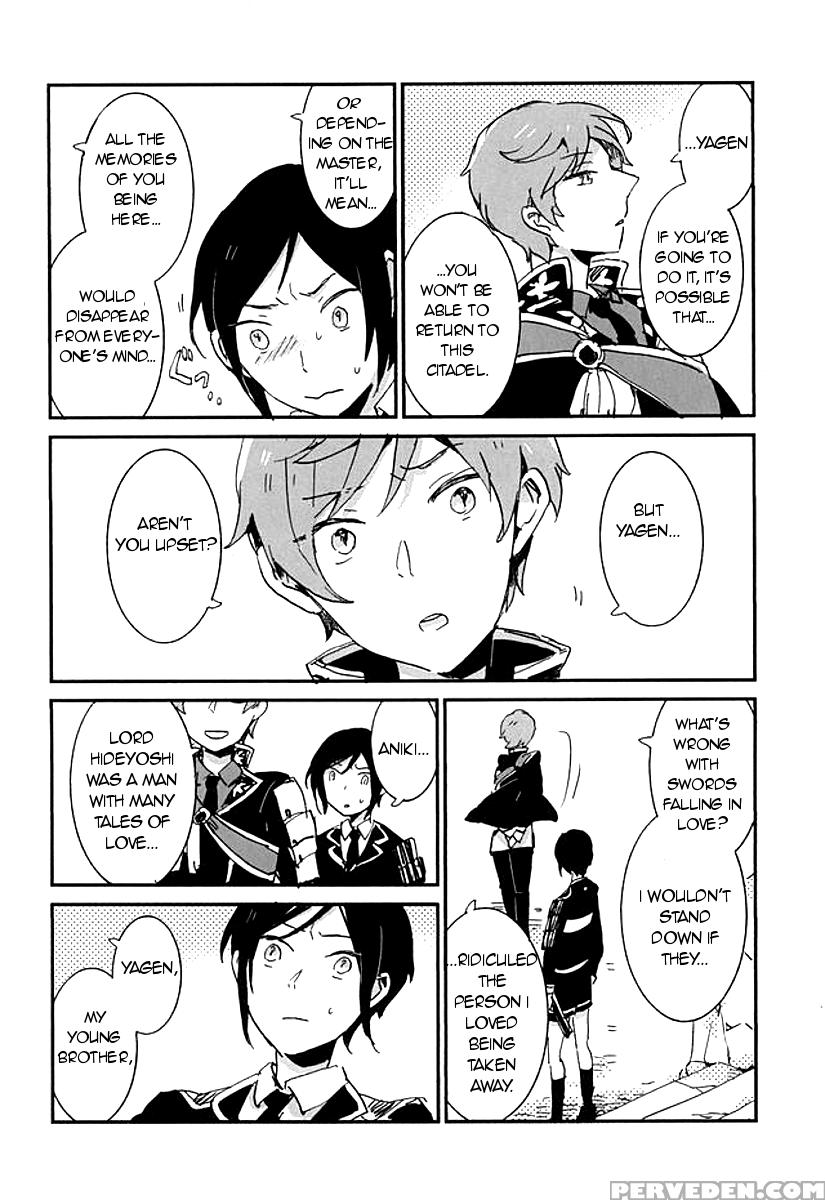 (hyattou Ryouran ~kimi No Heart O Shirahadori~) [asian Girly (miyoshi)] Kekkou Wa Ame No Asa | A Resolute Action On A Rainy Morning (touken Ranbu) [english] [glitzy] 1