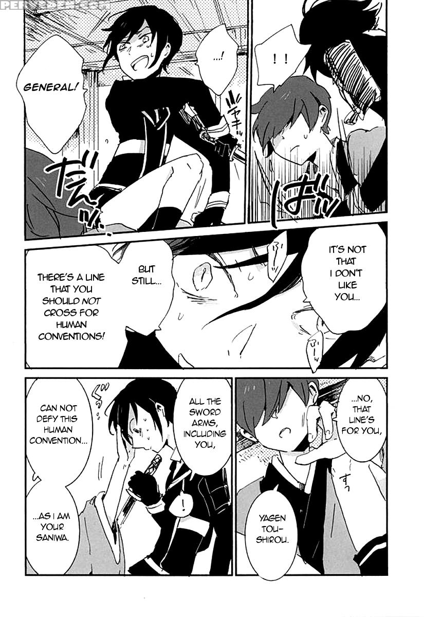 (hyattou Ryouran ~kimi No Heart O Shirahadori~) [asian Girly (miyoshi)] Kekkou Wa Ame No Asa | A Resolute Action On A Rainy Morning (touken Ranbu) [english] [glitzy] 1