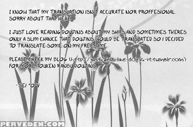 (hyattou Ryouran ~kimi No Heart O Shirahadori~) [bien (nerigom)] Yami O Oyogu Sakana (touken Ranbu) [english] [sei] 1