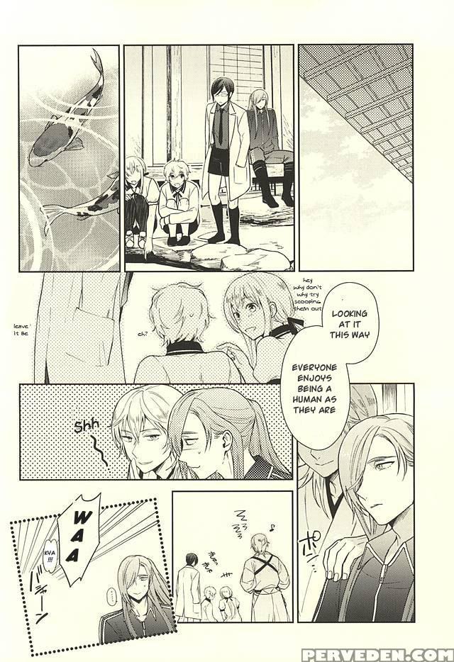 (hyattou Ryouran ~kimi No Heart O Shirahadori~) [bien (nerigom)] Yami O Oyogu Sakana (touken Ranbu) [english] [sei] 1
