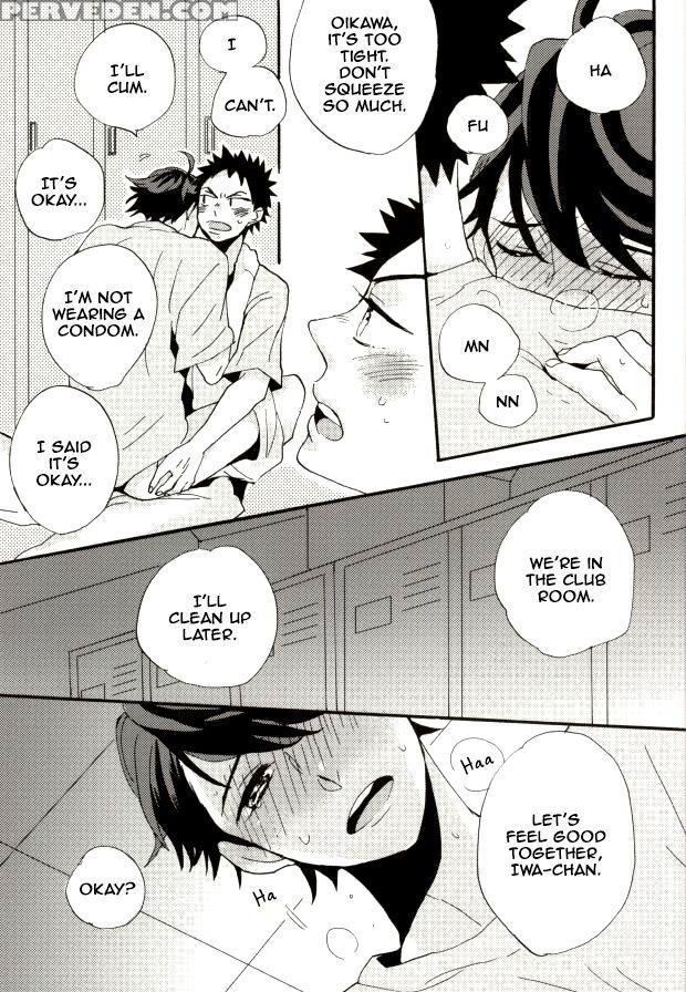 (idling Attacker 3) [honeyamber (mitsuko)] Oikawa-san Wa Gaman Ga Dekinai. (haikyuu!!) [english] [mgqr Scans] 1