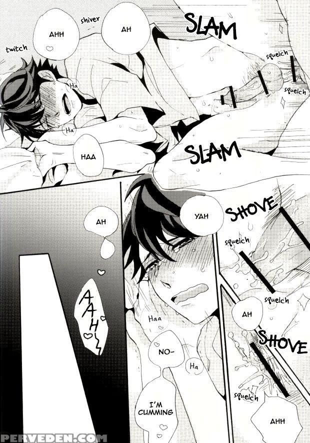 (idling Attacker 3) [honeyamber (mitsuko)] Oikawa-san Wa Gaman Ga Dekinai. (haikyuu!!) [english] [mgqr Scans] 1