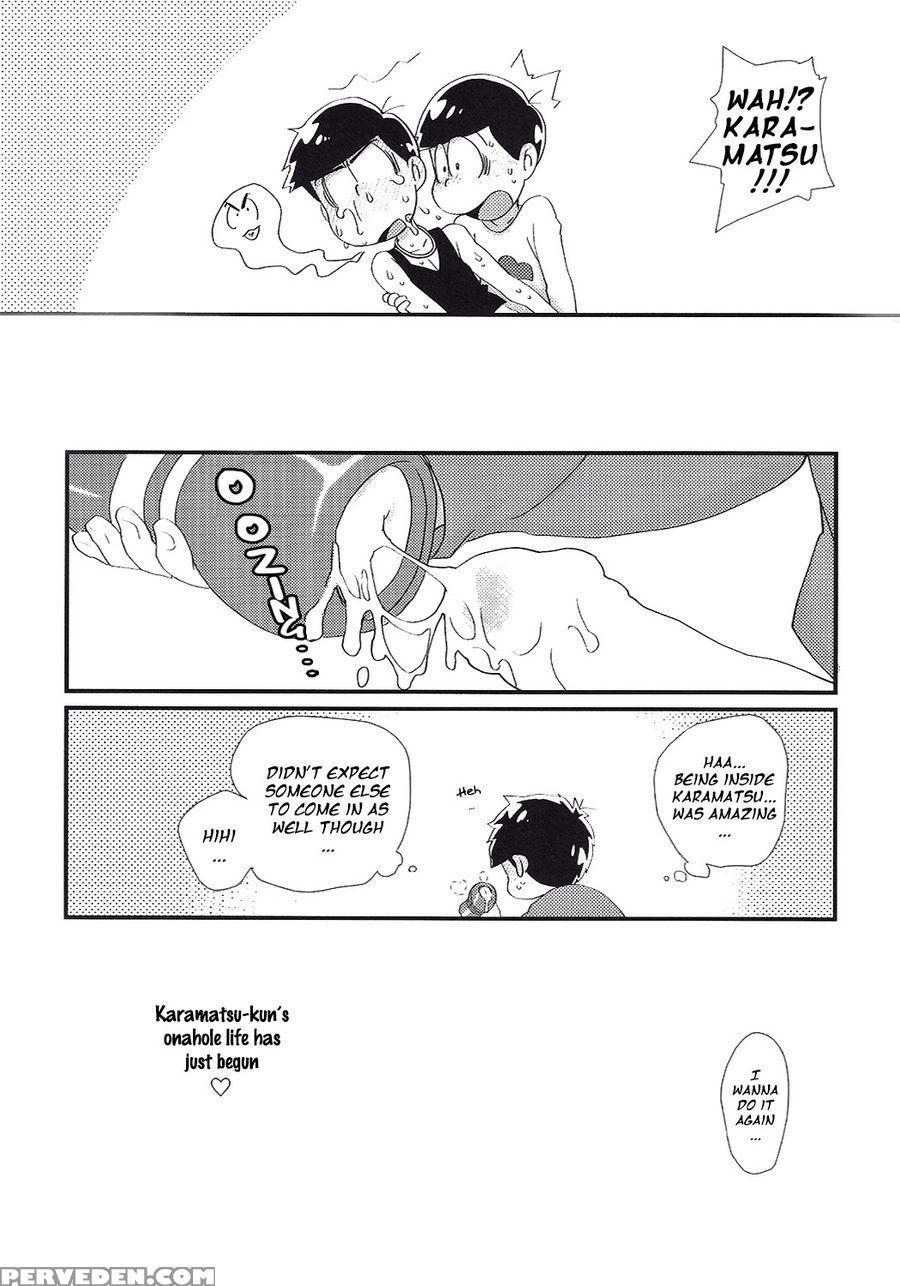 (kahou Wa Chou Nete Matsu Kansai 22) [matsucha. (maccha)] Mahou No Onaho To Tsunagacchatta Karamatsu No Hanashi! | The Story Of Karamatsu Connecting With A Magical Onahole! (osomatsu-san) [english] [rotti Totti] 1