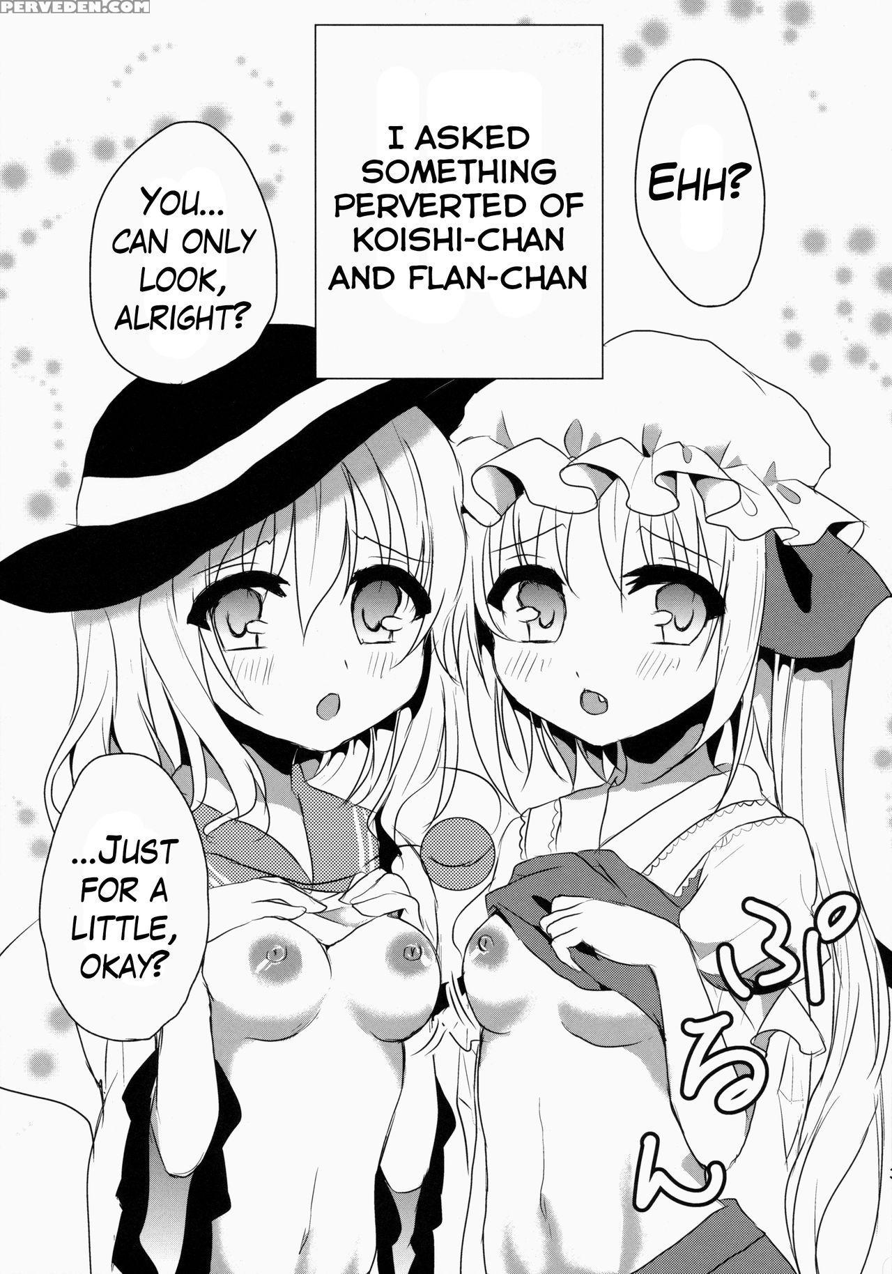 (kouroumu 10) [aoirokanata (shikitani Asuka)] Gokkun Koifla Milk - Koishi & Fran's Milk (touhou Project) [english] {hennojin} Chapter 1 Page 4