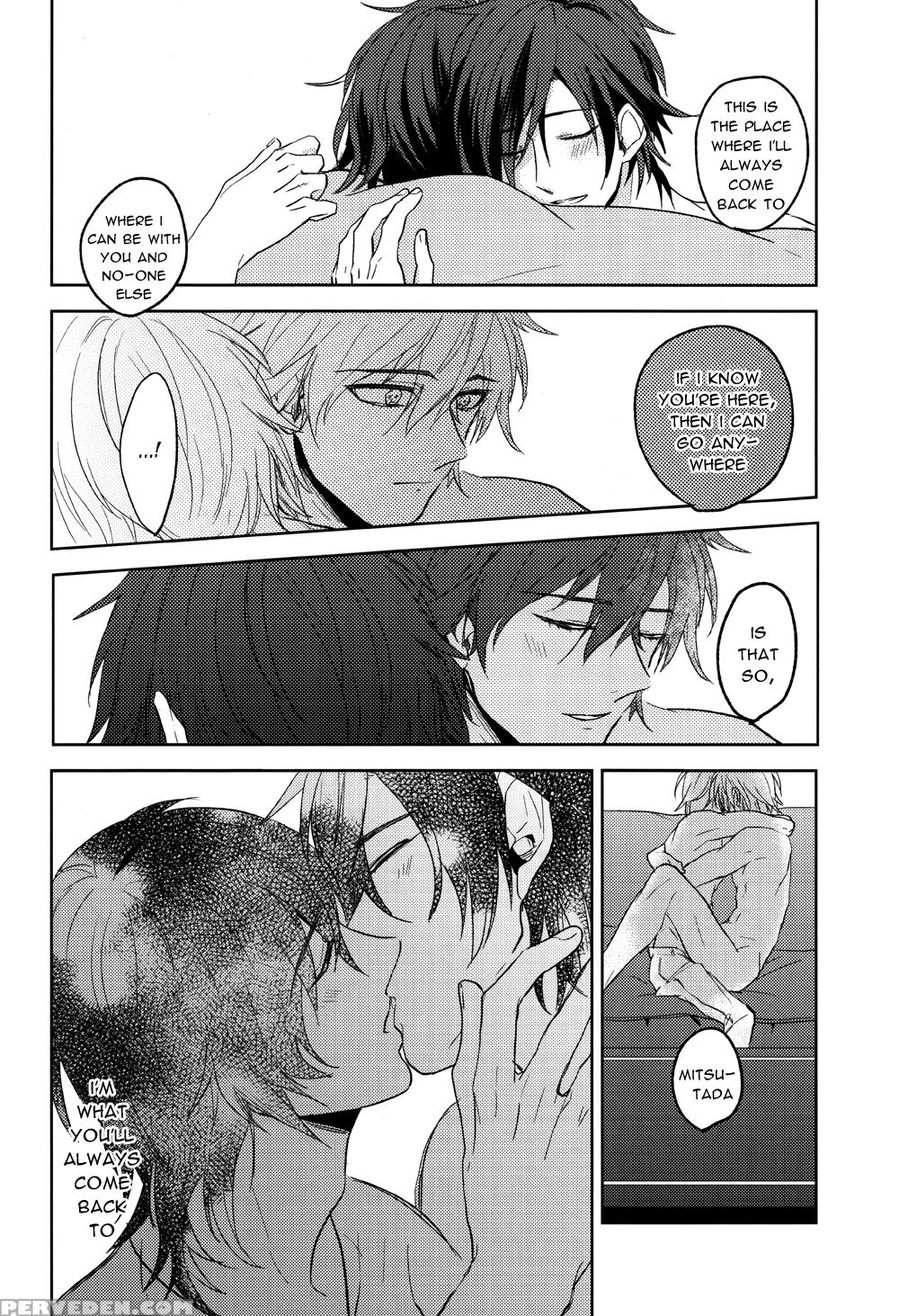 (kurikaesu Koi No Himitsu) [p.32 (chinoha)] Torokeru You Na Koufukukan | An Enchanting Feeling Of Happiness (touken Ranbu) [kurimitsu Vn & Tsundeholic & Sexy Akiba Detectives] [english] 1