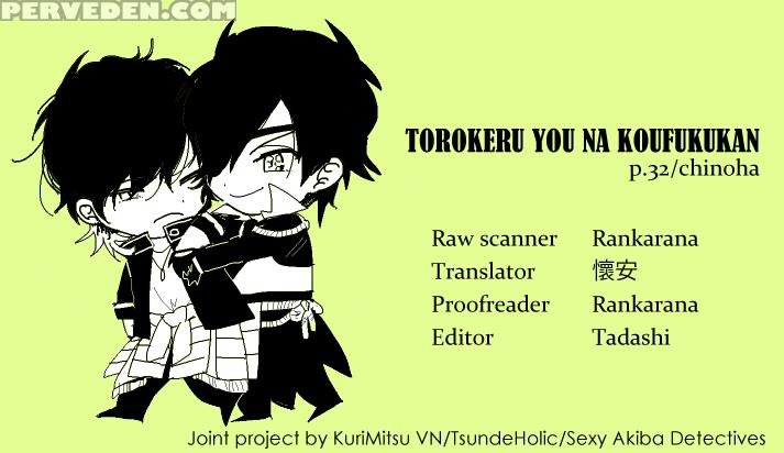 (kurikaesu Koi No Himitsu) [p.32 (chinoha)] Torokeru You Na Koufukukan | An Enchanting Feeling Of Happiness (touken Ranbu) [kurimitsu Vn & Tsundeholic & Sexy Akiba Detectives] [english] 1