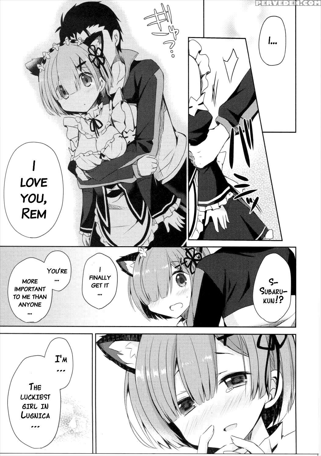 (mimiket 35) [moriq (mori Airi)] Rem Nyan Wa Hatsujouki (re:zero Kara Hajimeru Isekai Seikatsu) [english] {doujins.com} Chapter 1 Page 16