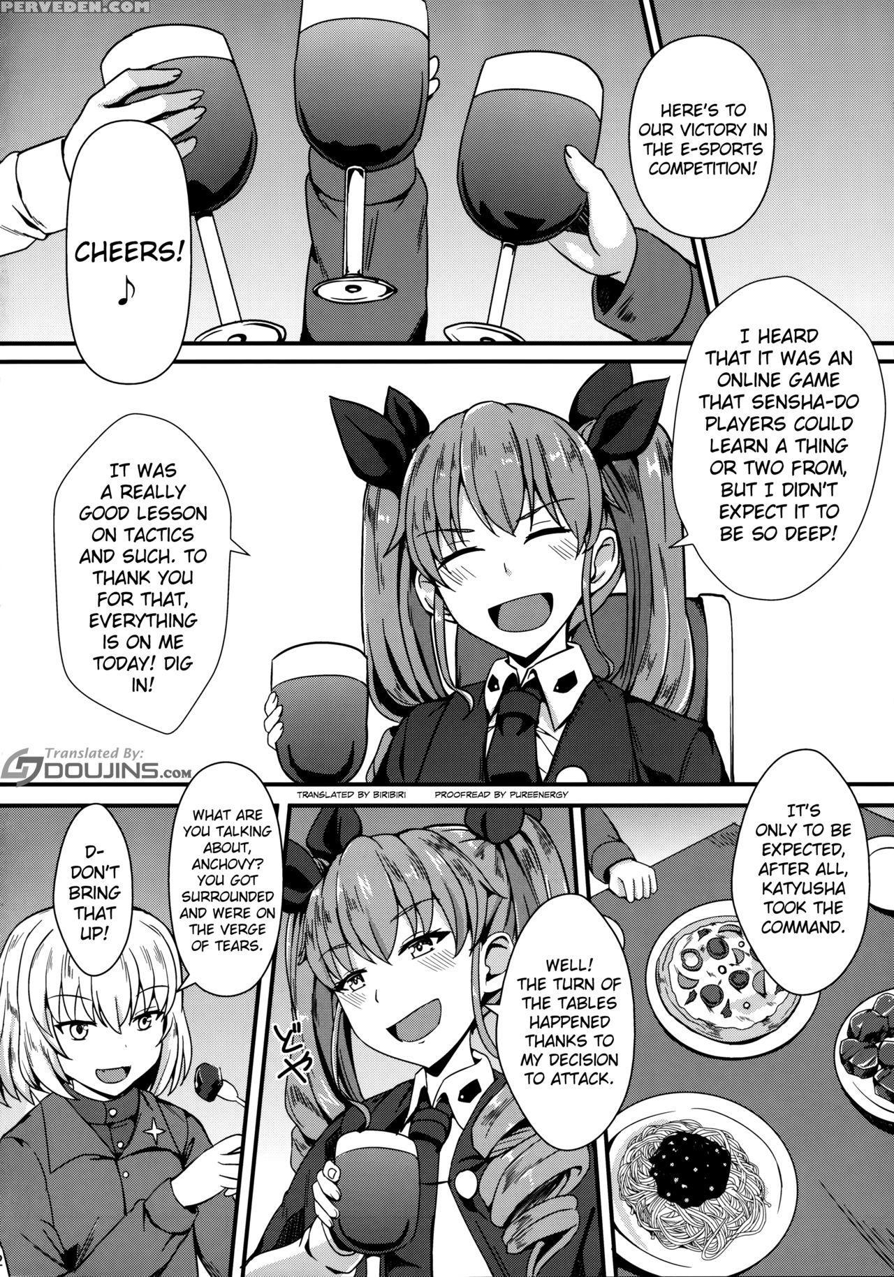 (panzer Vor! 11) [kaokuba (shinyashiki)] Ochinpo Nanka Ni Zettai Makenai! 2 (girls Und Panzer) [english] {doujins.com} Chapter 1 Page 3