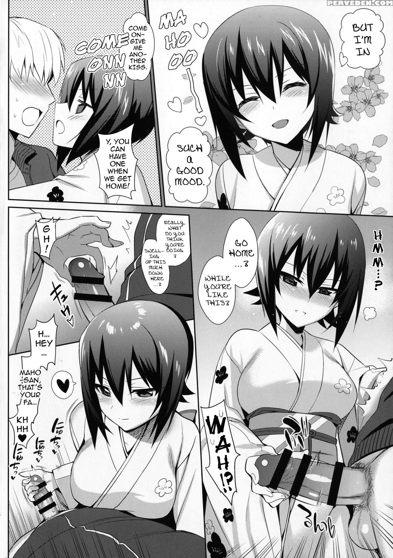 (panzer Vor! 9) [abgrund (saikawa Yusa)] Maho Hajime. | Maho New Year's. (girls Und Panzer) [english] {darknight} Chapter 1 Page 3