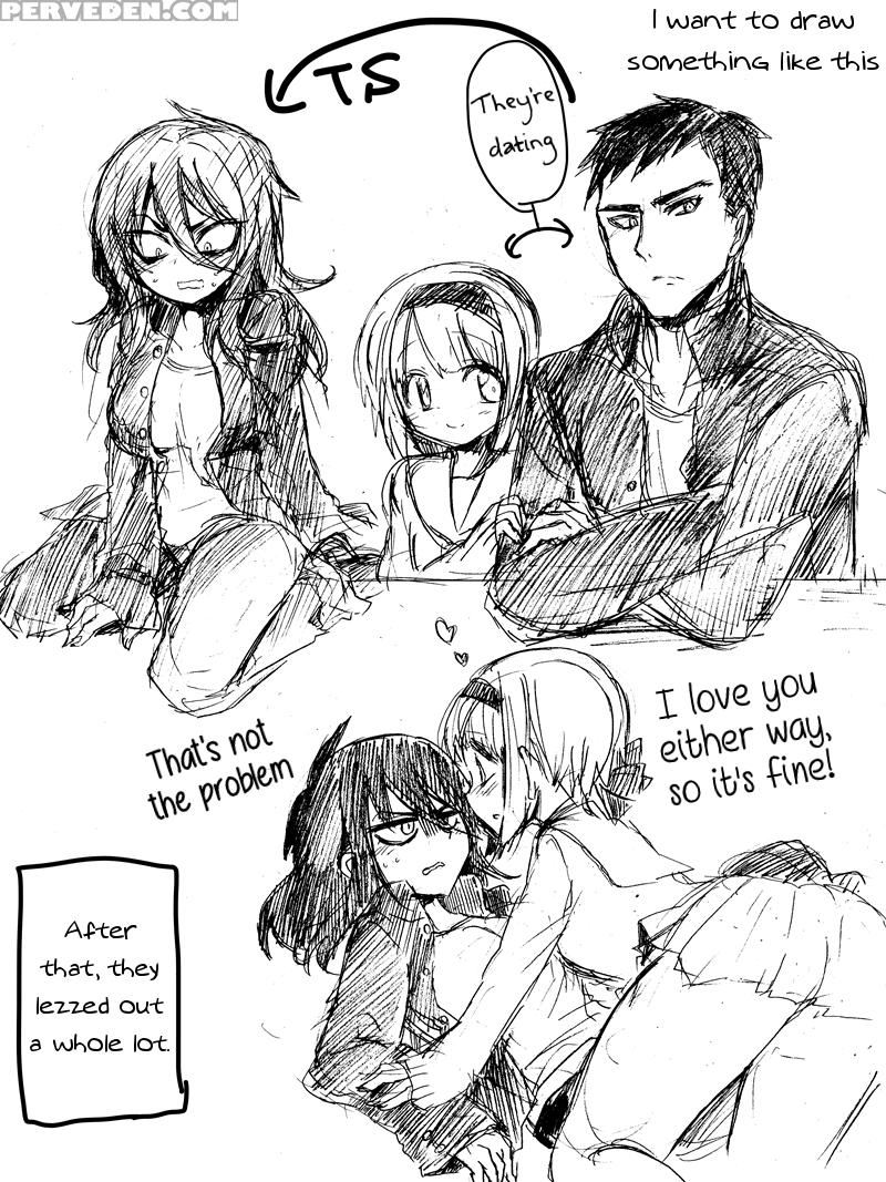 (pixiv) [takashi] Ts Boyfriend And The Bi Girlfrie... 1