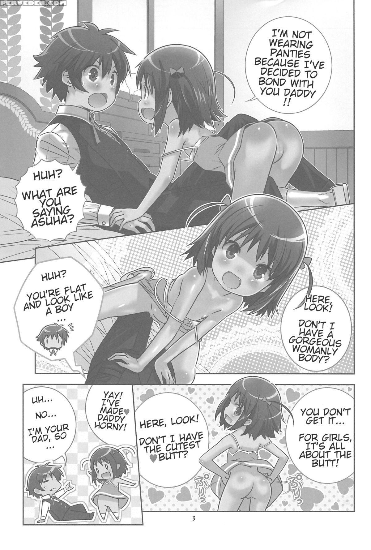 (puniket 23) [byousatsu Tanukidan (saeki Tatsuya)] Asuha No No-pan Hamehame Daisakusen | Asuha's No Panties Sex Strategy (lotte No Omocha!) [english] [rizel] 1