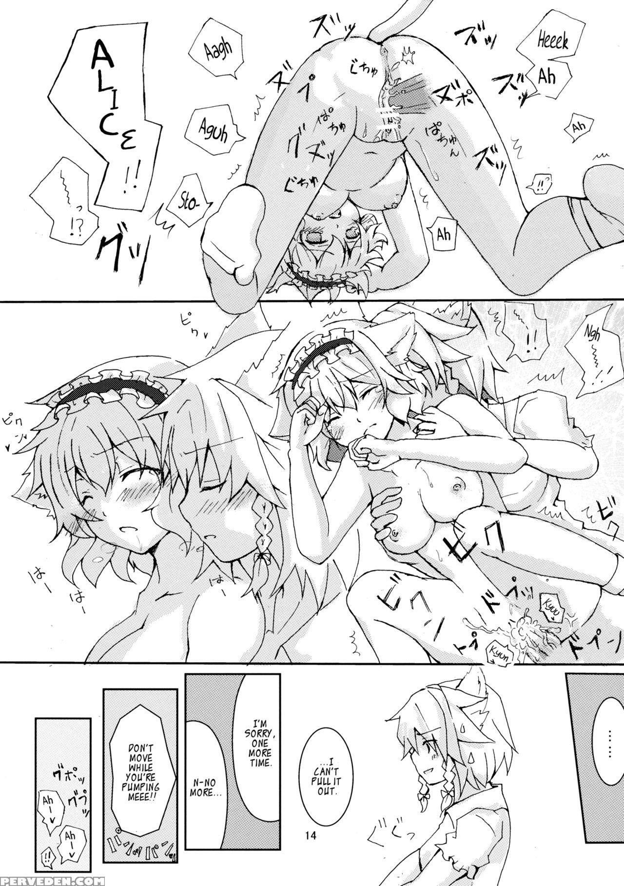 (reitaisai 10) [engawa Roman (ico)] Wan Nyan Saku Ali De Nechoi Hon (touhou Project) [english] [d4rkness] 1